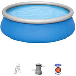 Piscine hors sol autoportante - 457 x 122 cm - Ronde