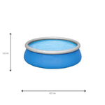 Piscine hors sol autoportante - 457 x 122 cm - Ronde