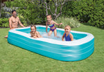 Piscine gonflable enfant rectangulaire 3,05 x 1,83 m x 0,56 m
