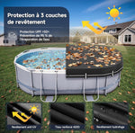 Bache Piscine ovale 427 cm
